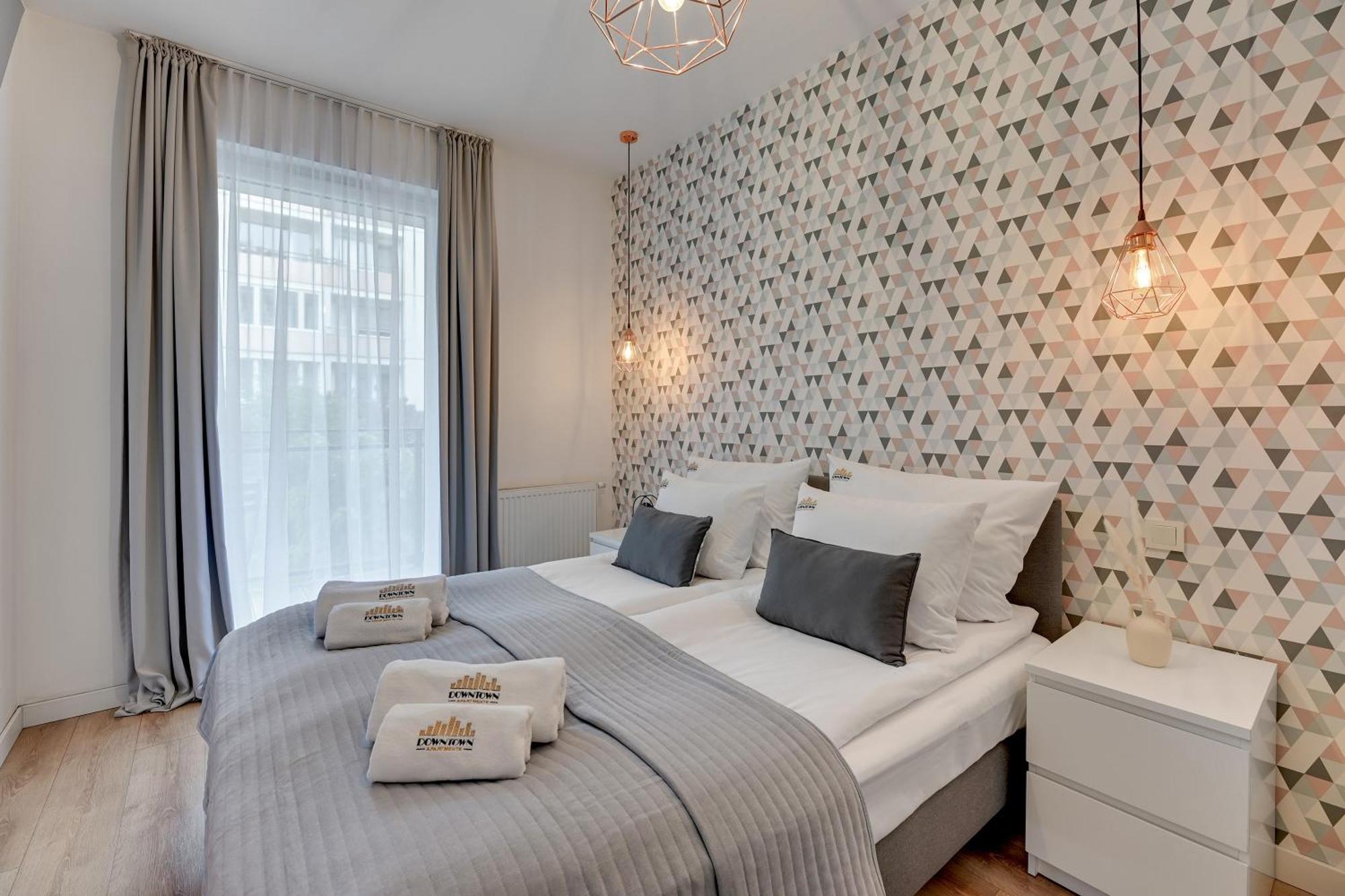 City Center Nowa Grobla Apartments & Parking By Downtown Apartments Gdańsk Szoba fotó